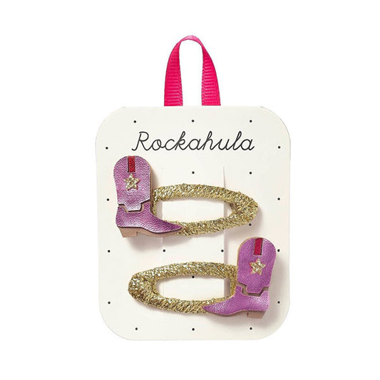 Clips Pelo Dolly Disco Cowgirl Boots Rockahula