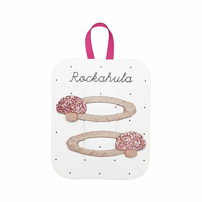 Clips Pelo Glitter Toadstool Rockahula