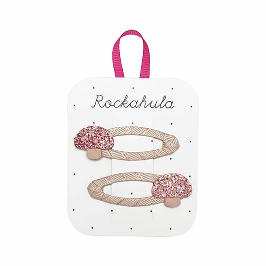 Clips Pelo Glitter Toadstool Rockahula
