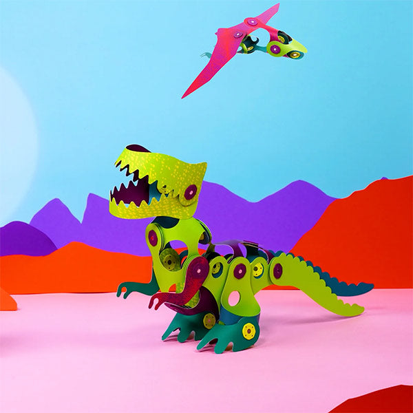 Clixo Pack Aventura Dinosaurios