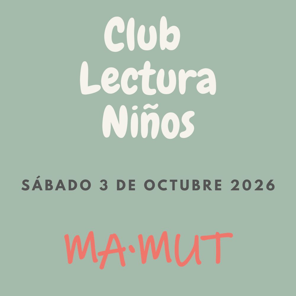 Club de Lectura Mamut - 3 de octubre 2026