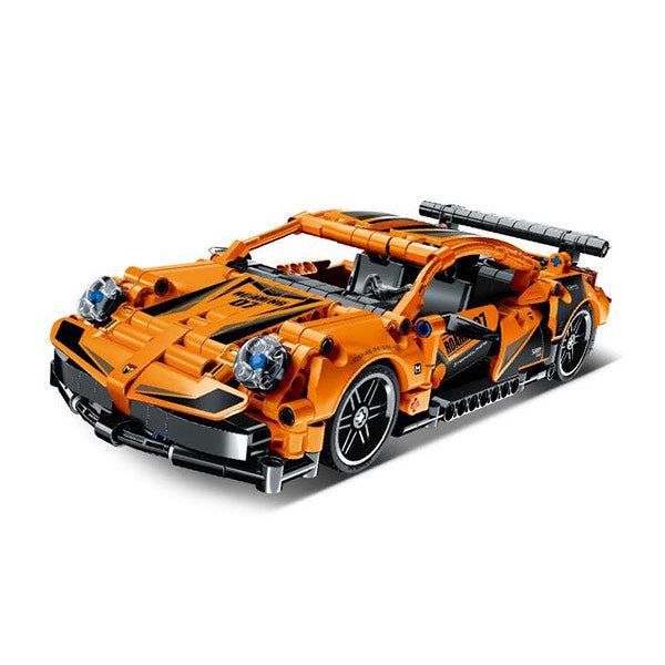 Coche Carreras Naranja 490 piezas IMMaster