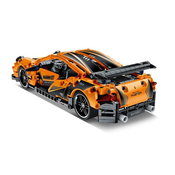 Coche Carreras Naranja 490 piezas IMMaster