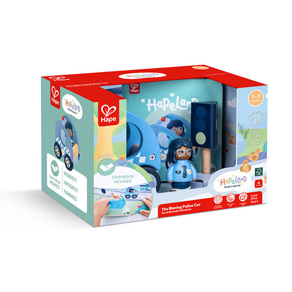 Coche Policía Hape Hapeland