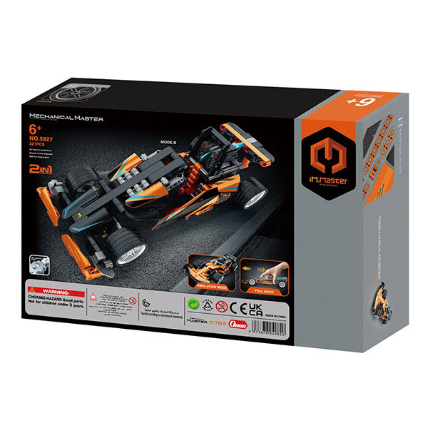 Coche de carreras 2 en 1 - 220 piezas iMMaster