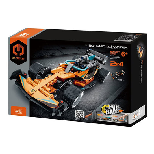 Coche de carreras 2 en 1 - 220 piezas iMMaster