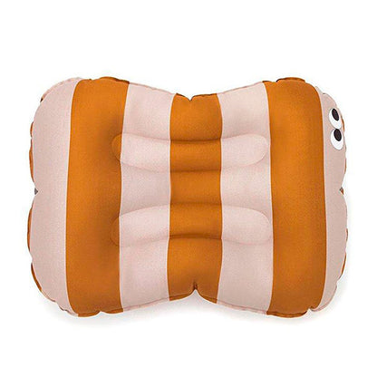 Cojín Reductor Para Silla Stripes Nude Mustard