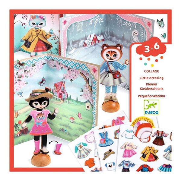 Collage Pequeño Vestidor Djeco