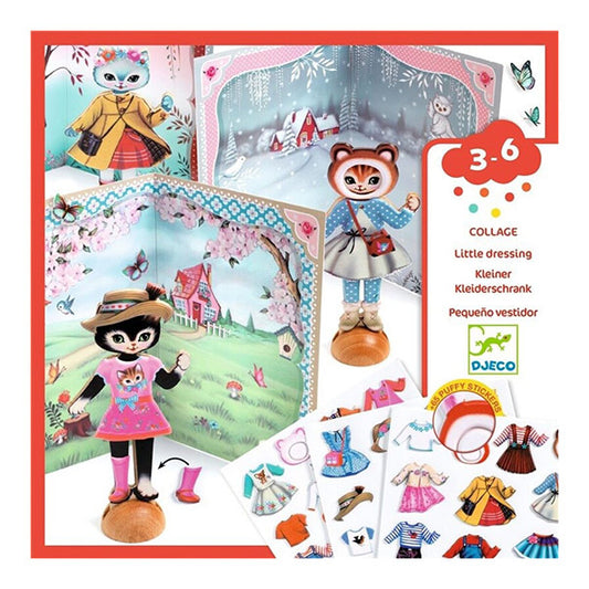Collage Pequeño Vestidor Djeco