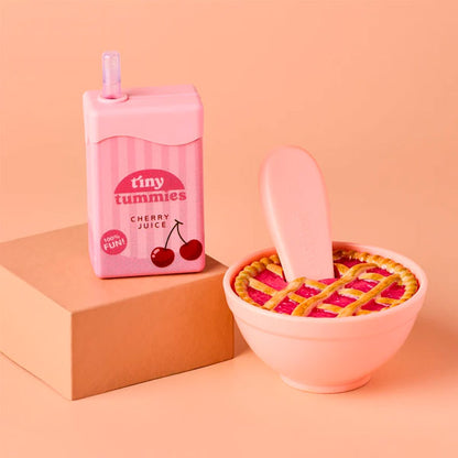 Comida Para Muñecos Box Tarta Y Zumo Cerezas Tiny Harlow