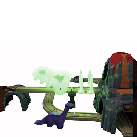 Conjunto Aventura Ferroviaria Tren Dino Hape
