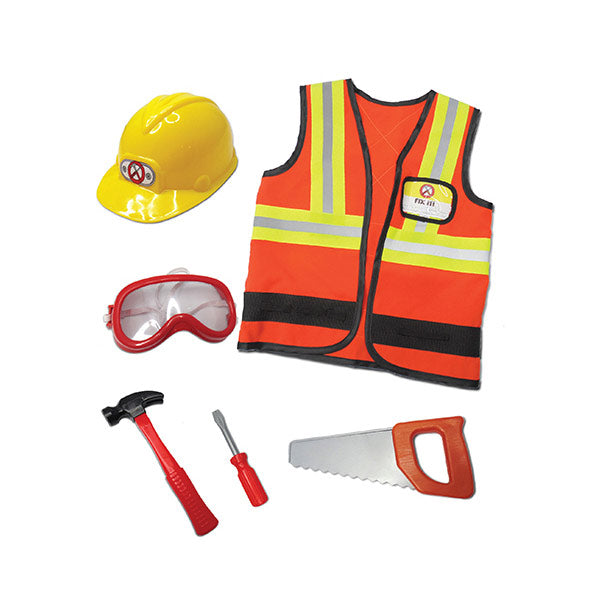 Conjunto Disfraz Constructor 5-6 Años Great Pretenders
