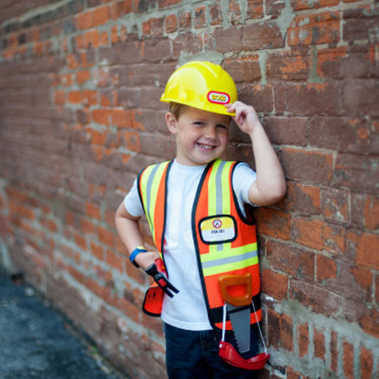 Conjunto Disfraz Constructor 5-6 Años Great Pretenders