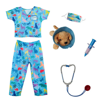 Conjunto Disfraz Veterinario Accesorios 5-6 años Great Pretenders