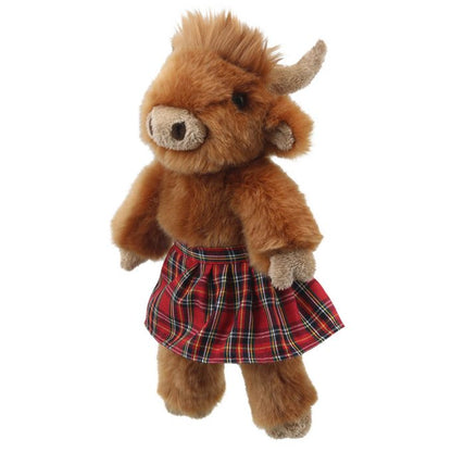 Peluche Vaca Escocesa Pequeña The Puppet Company
