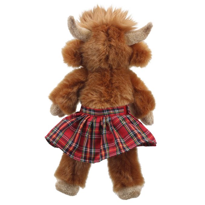 Peluche Vaca Escocesa Pequeña The Puppet Company