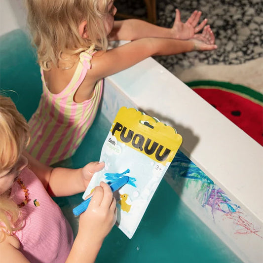Crayones Bañera 6 Colores Puquu