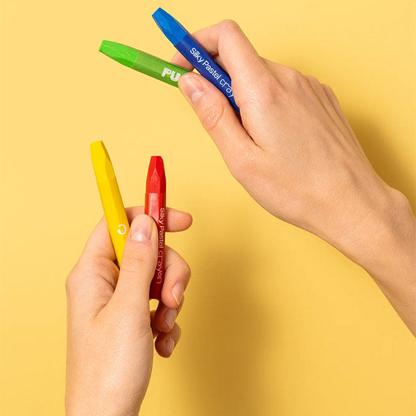Crayones Silky Pastel 16 Colores Puquu