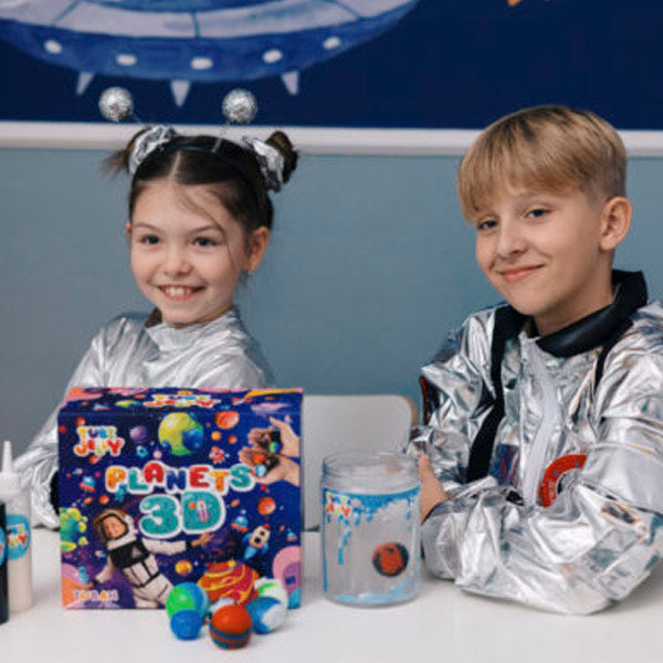 Crear Figuras Jelly Planetas Tuban