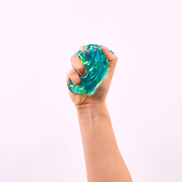 Crystal Clear Slime Con Charms