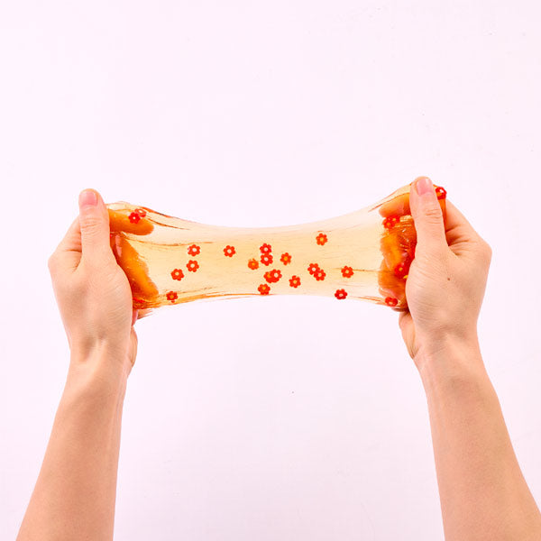 Crystal Clear Slime Con Charms