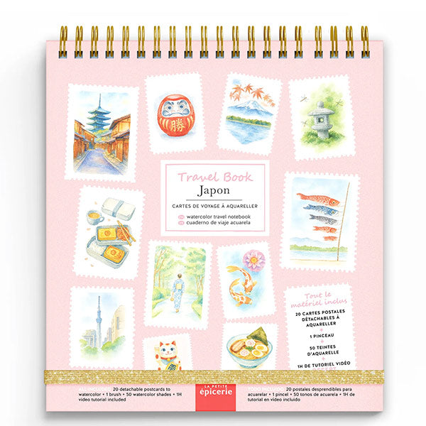 Cuaderno Acuarelas De Viaje Japón