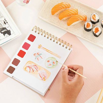 Cuaderno Acuarelas De Viaje Japón