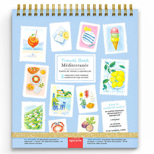 Cuaderno Acuarelas De Viaje Mediterranée