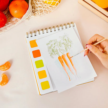 Cuaderno Acuarelas De Viaje Retour de Marché