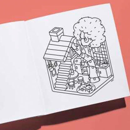 Cuaderno Colorear Cozy Art Food OMY