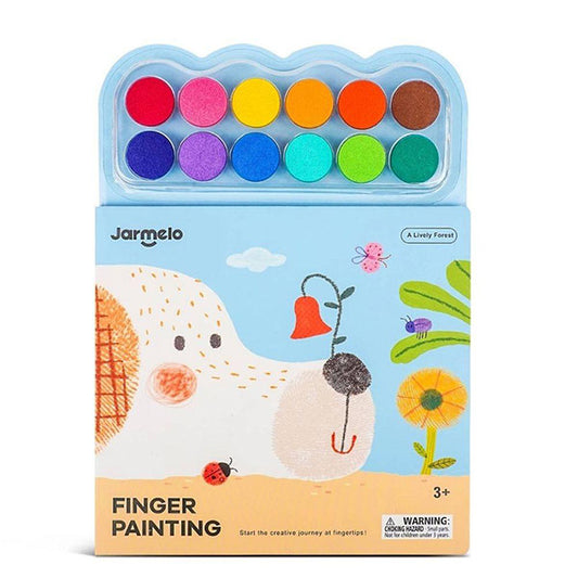 Cuaderno Con Pintura De Dedos Jarmelo Lively Forest