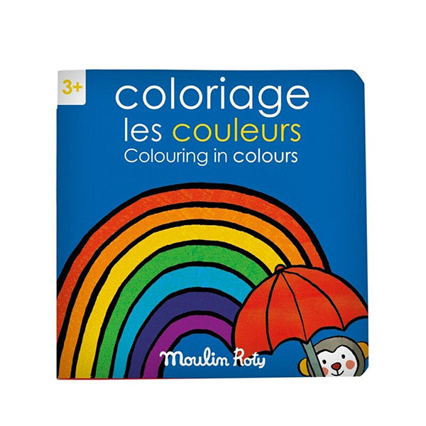 Cuaderno Para Colorear Los colores Popipop Moulin Roty