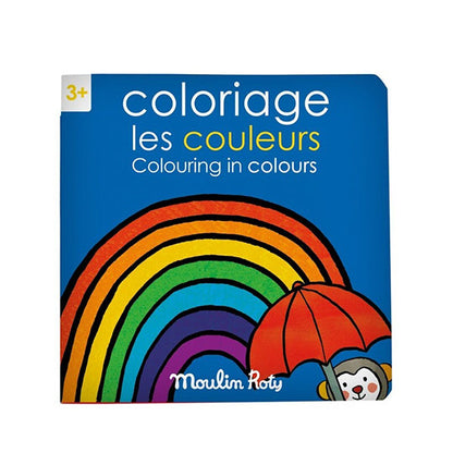 Cuaderno Para Colorear Los colores Popipop Moulin Roty