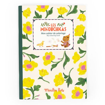 Cuaderno Para Colorear Minouchkas Moulin Roty