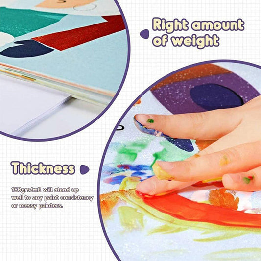 Cuaderno Para Pintura De Dedos Jarmelo