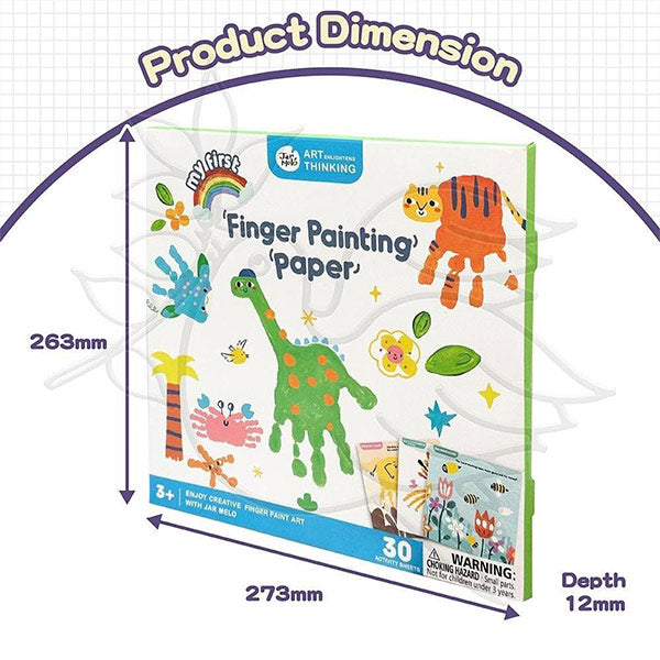 Cuaderno Para Pintura De Dedos Jarmelo