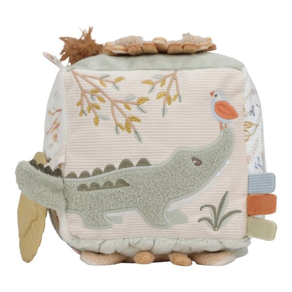 Cubo Blandito Actividades Safari Friends Little Dutch