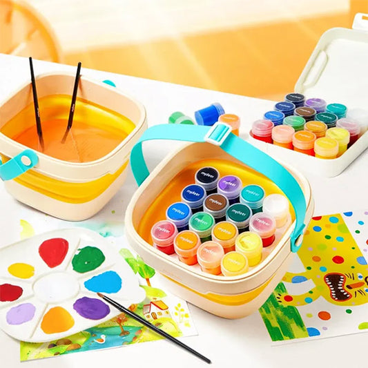 Cubo Portátil Del Pintor