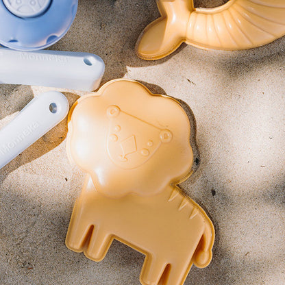 Cubo y Juguetes de Playa Hippos