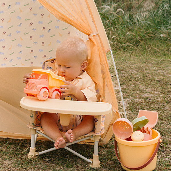 Cubo y Juguetes de Playa Wild Animals