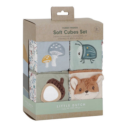 Cubos Blanditos Apilables Little Dutch Forest Friends