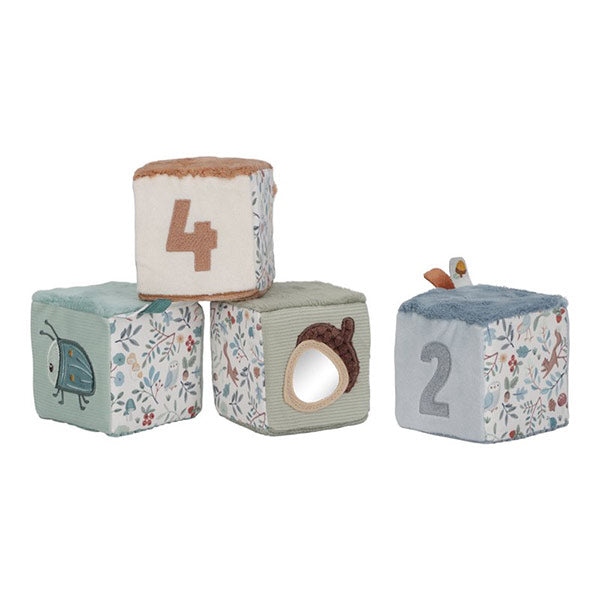Cubos Blanditos Apilables Little Dutch Forest Friends