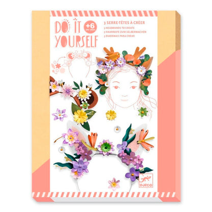 DIY Diademas Flower Friends Djeco