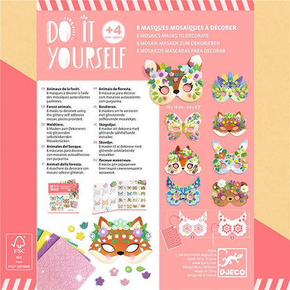 DIY Máscaras Animales Del Bosque Djeco