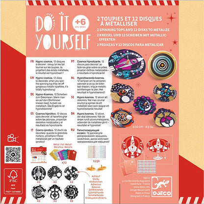 DIY Peonzas Cosmos Hipnótico Djeco