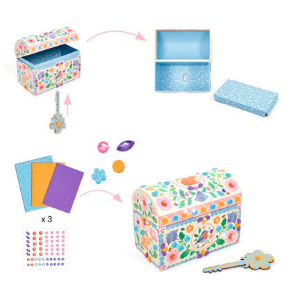 DIY Cofre Pequeños Tesoros Djeco