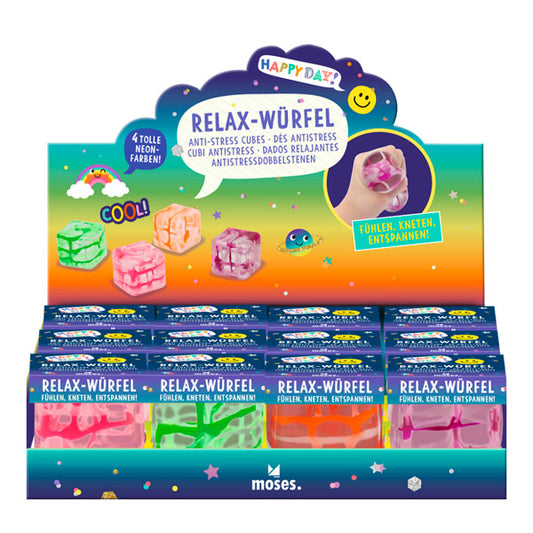 Dado Antiestrés Neón