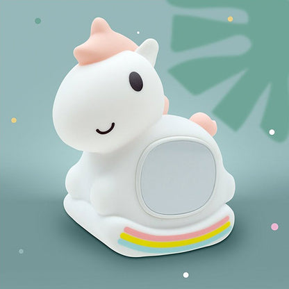 Despertador Lámpara De Noche LED Unicornio Mary's