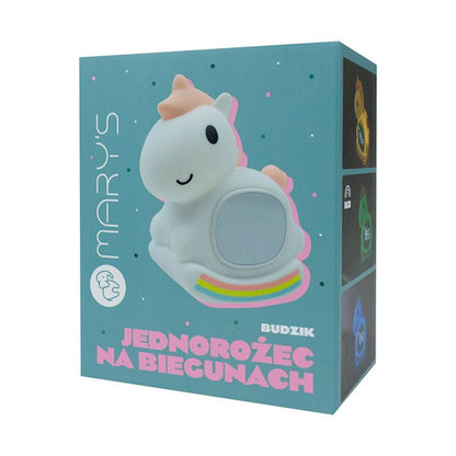 Despertador Lámpara De Noche LED Unicornio Mary's