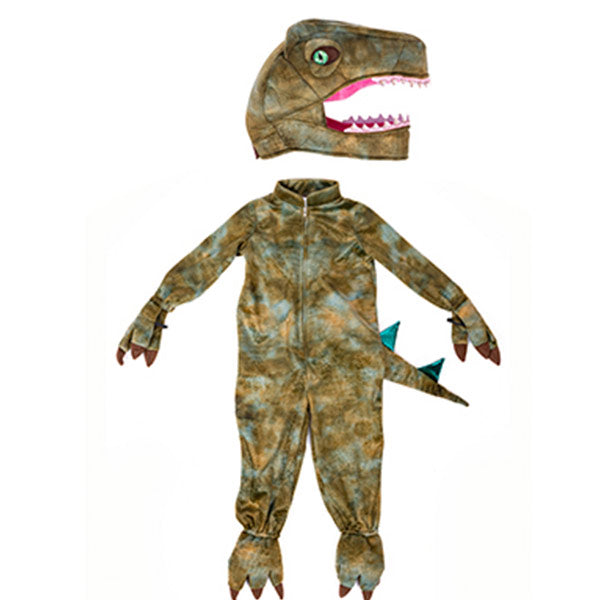 Disfraz Dino Raptor 4-6 Años Great Pretenders